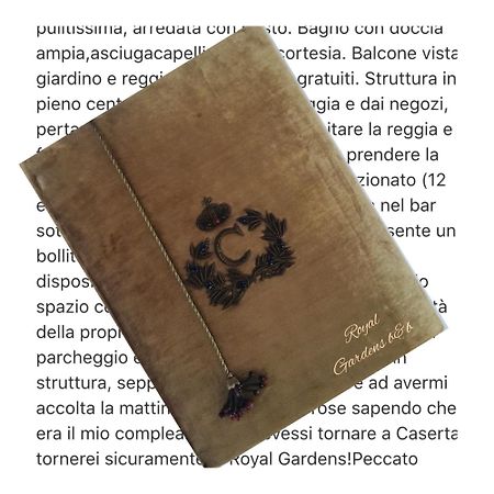 Royal Gardens Bed & Breakfast Caserta Bagian luar foto